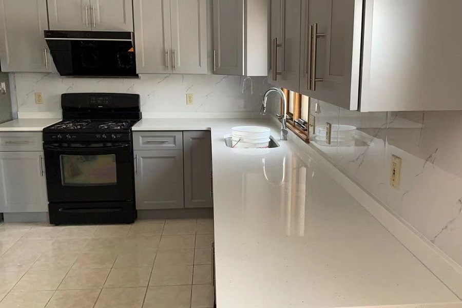 Kitchen Remodeling Project With Modern Hood