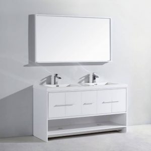 017 Series–60 Inch Bathroom Vanity