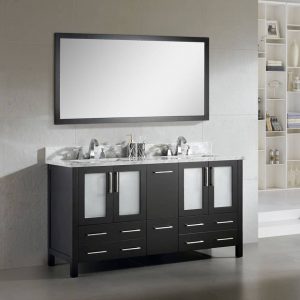 019 Series–60 Inch Bathroom Vanity-Espresso