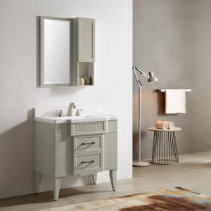 020 Series- 33 Inch Bathroom Vanity-Grey Green