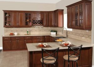 Chestnut Chocolate Kitchen Cabinets