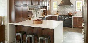 Calico White Quartz Countertops